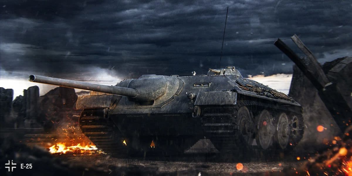 Купить Премиум Танк E 25 для Мир Танков