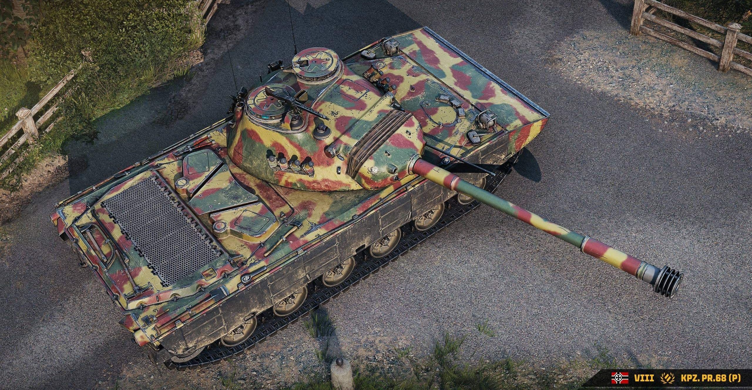 Купить Премиум Танк Kpz. Pr.68 (P) для Мир Танков
