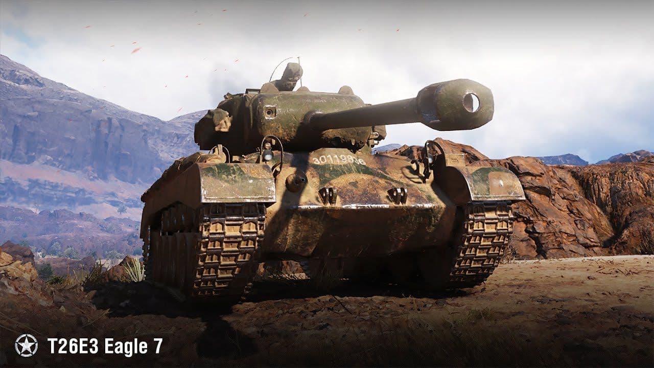Купить Премиум Танк T26E3 Eagle 7 для Мир Танков