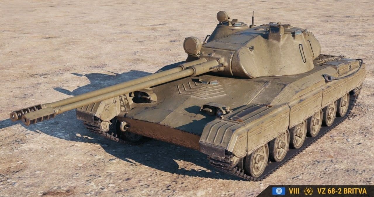Купить Премиум Танк Vz 68-2 Britva для Мир Танков