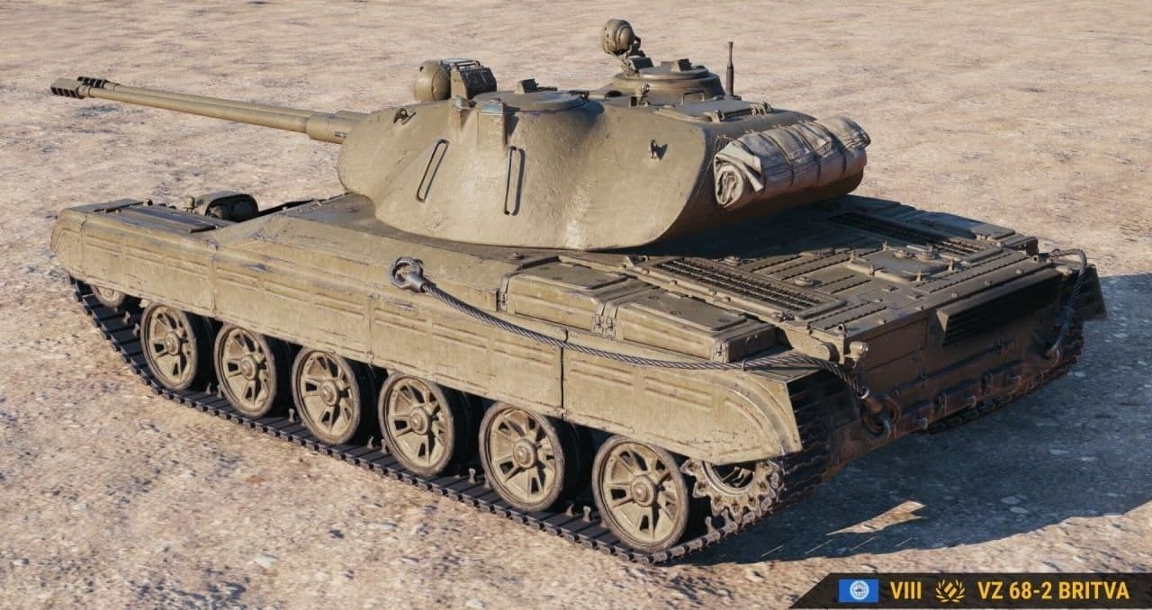 Купить Премиум Танк Vz 68-2 Britva для Мир Танков