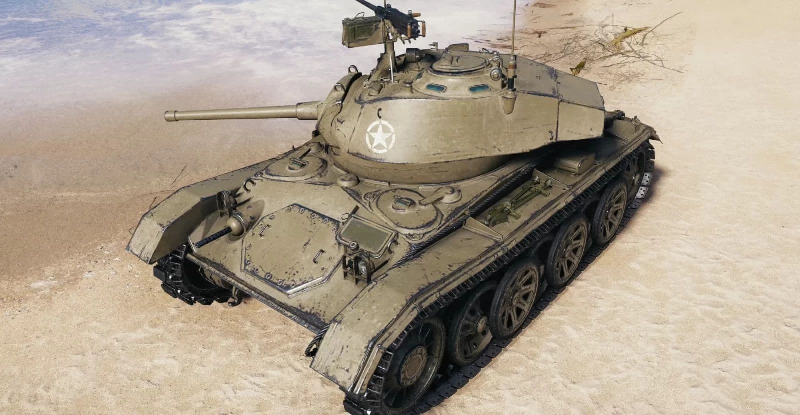 Купить Премиум Танк M24 No.594 для Мир Танков