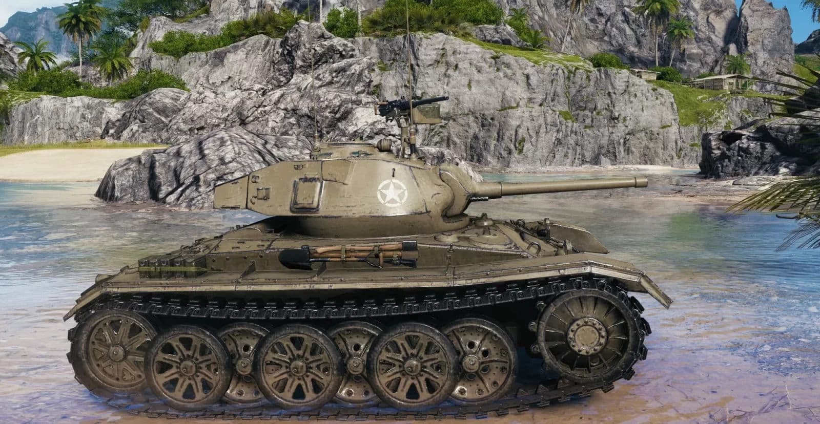 Купить Премиум Танк M24 No.594 для Мир Танков