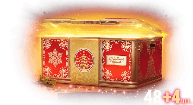 48 Новогодних контейнеров + 4 бонусом