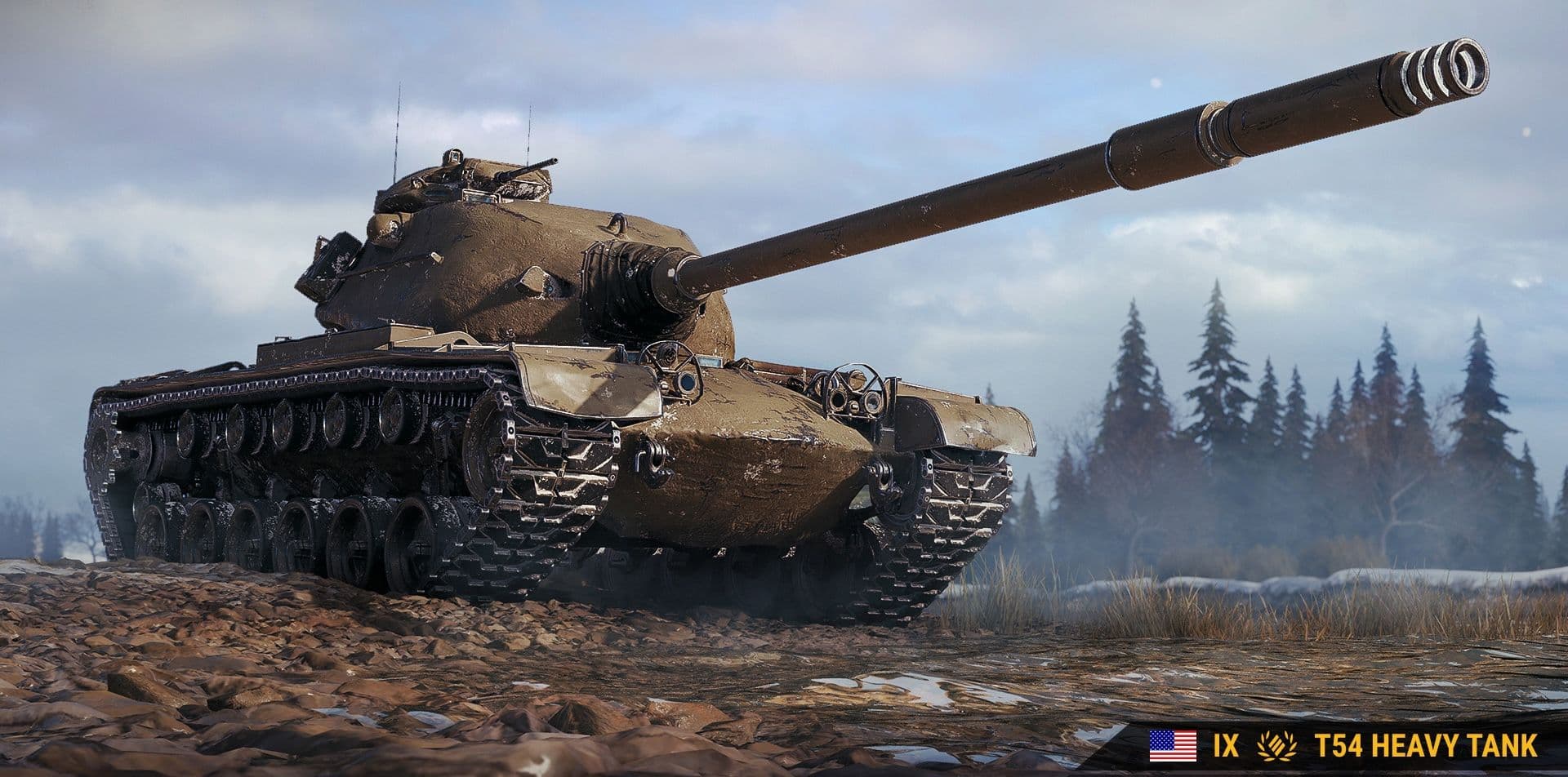 Купить Премиум Танк T54 Heavy Tank для Мир Танков