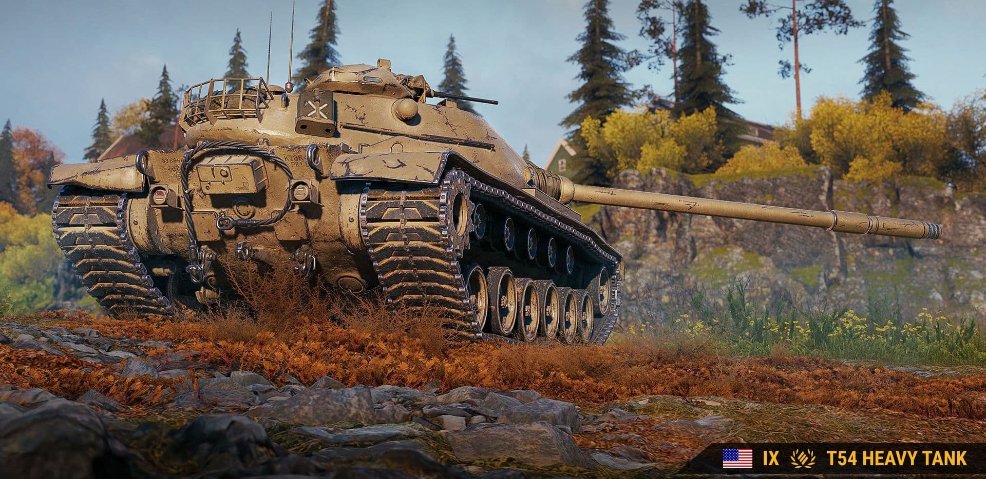 Купить Премиум Танк T54 Heavy Tank для Мир Танков